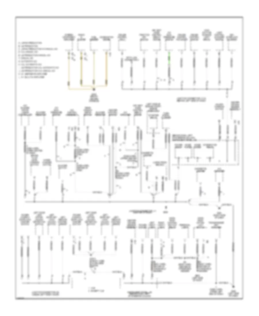 2 2L Ground Distribution Wiring Diagram 2 of 3 for Toyota Camry CE 2000