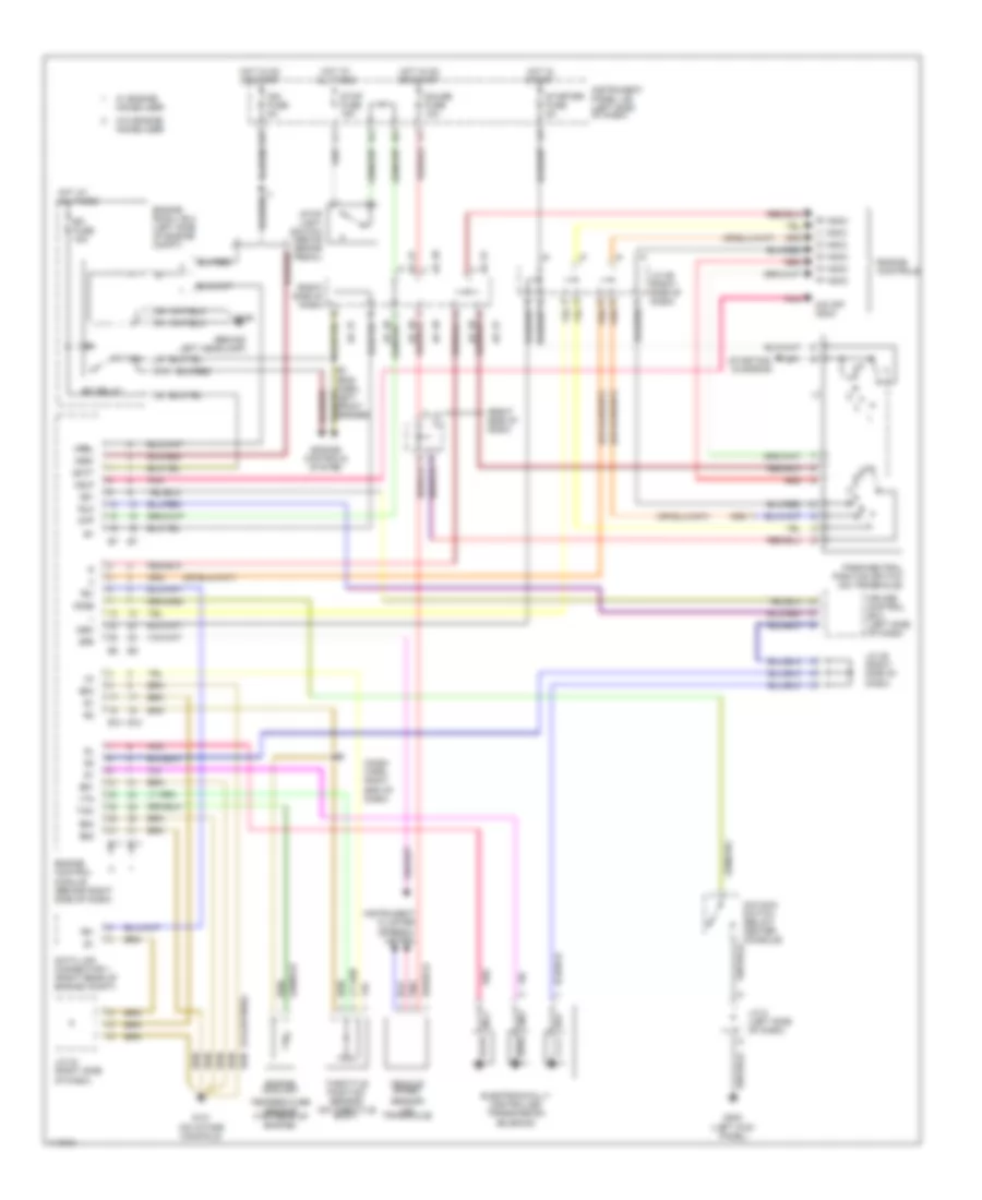 2 2L A T Wiring Diagram for Toyota Camry CE 2000
