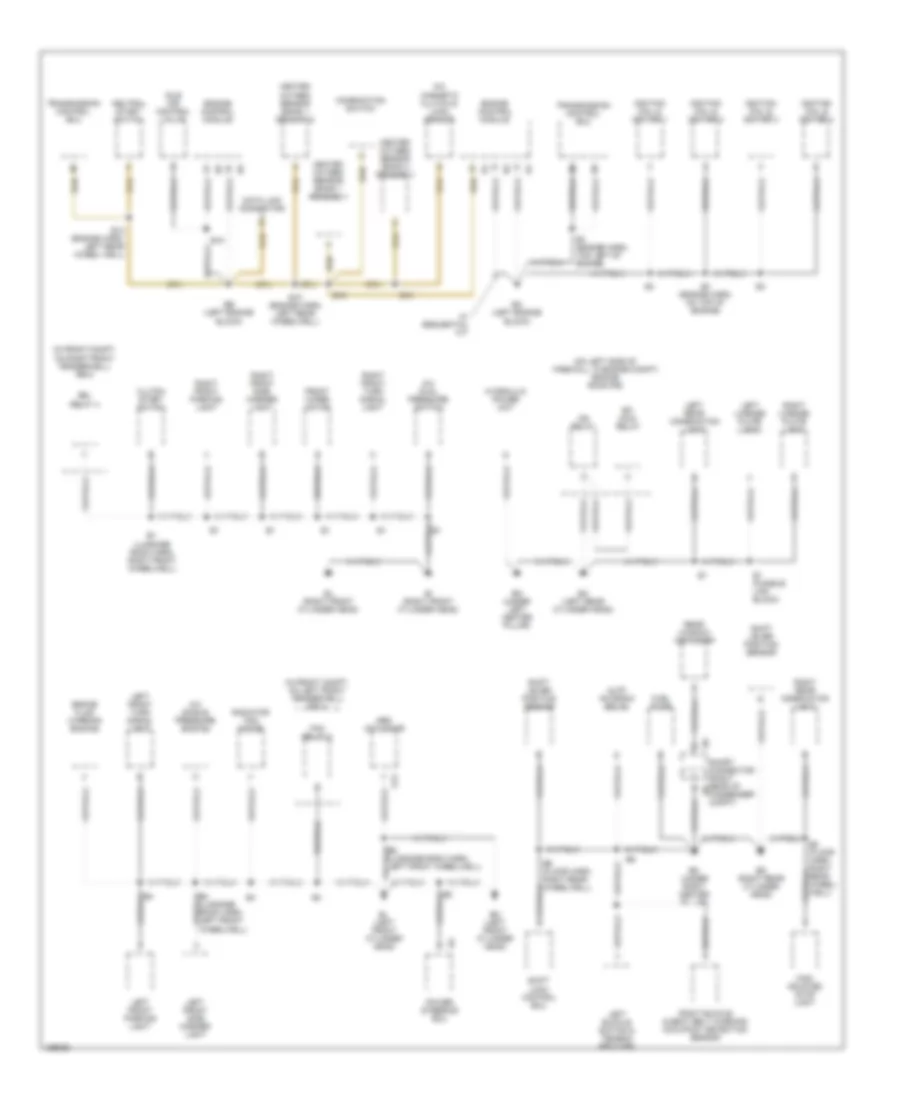Ground Distribution Wiring Diagram 1 of 2 for Toyota MR2 2002