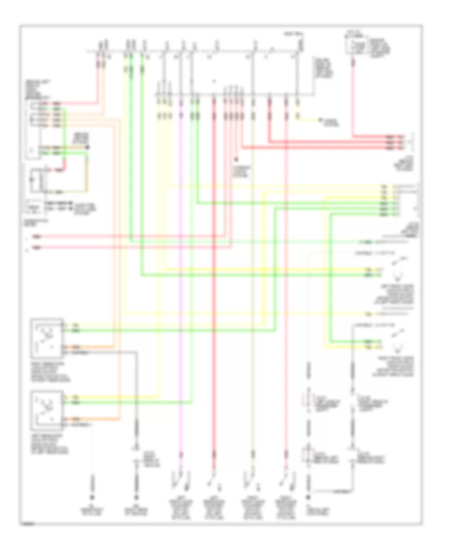 Forced Entry Wiring Diagram 2 of 2 for Toyota Prius 2006