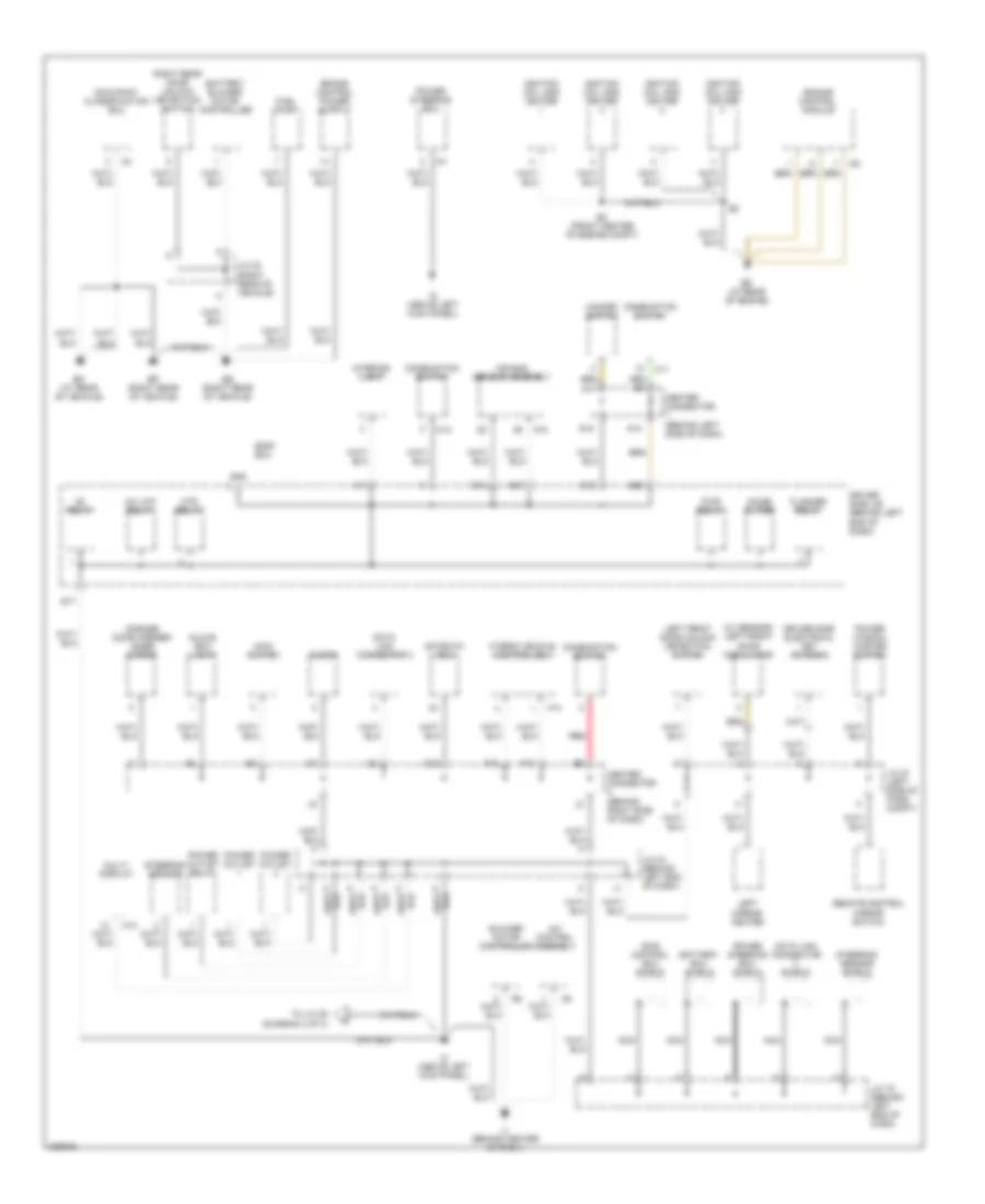 Ground Distribution Wiring Diagram (2 of 3) for Toyota Prius 2006