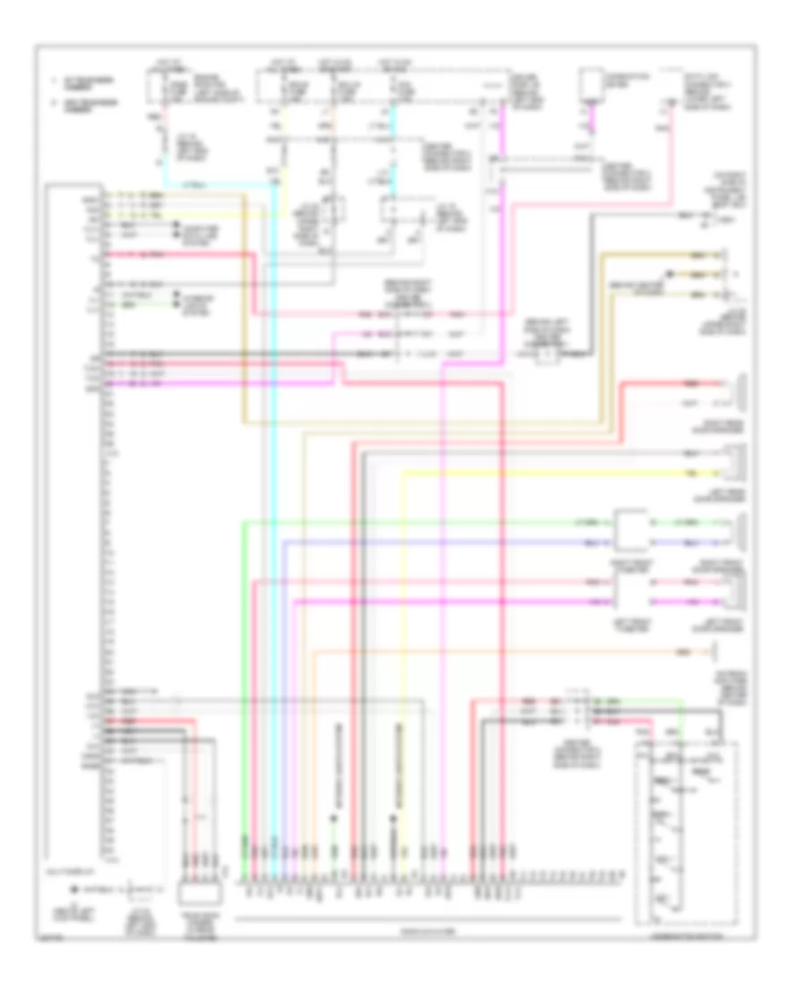 Radio Wiring Diagram with Built in Amplifier for Toyota Prius 2006
