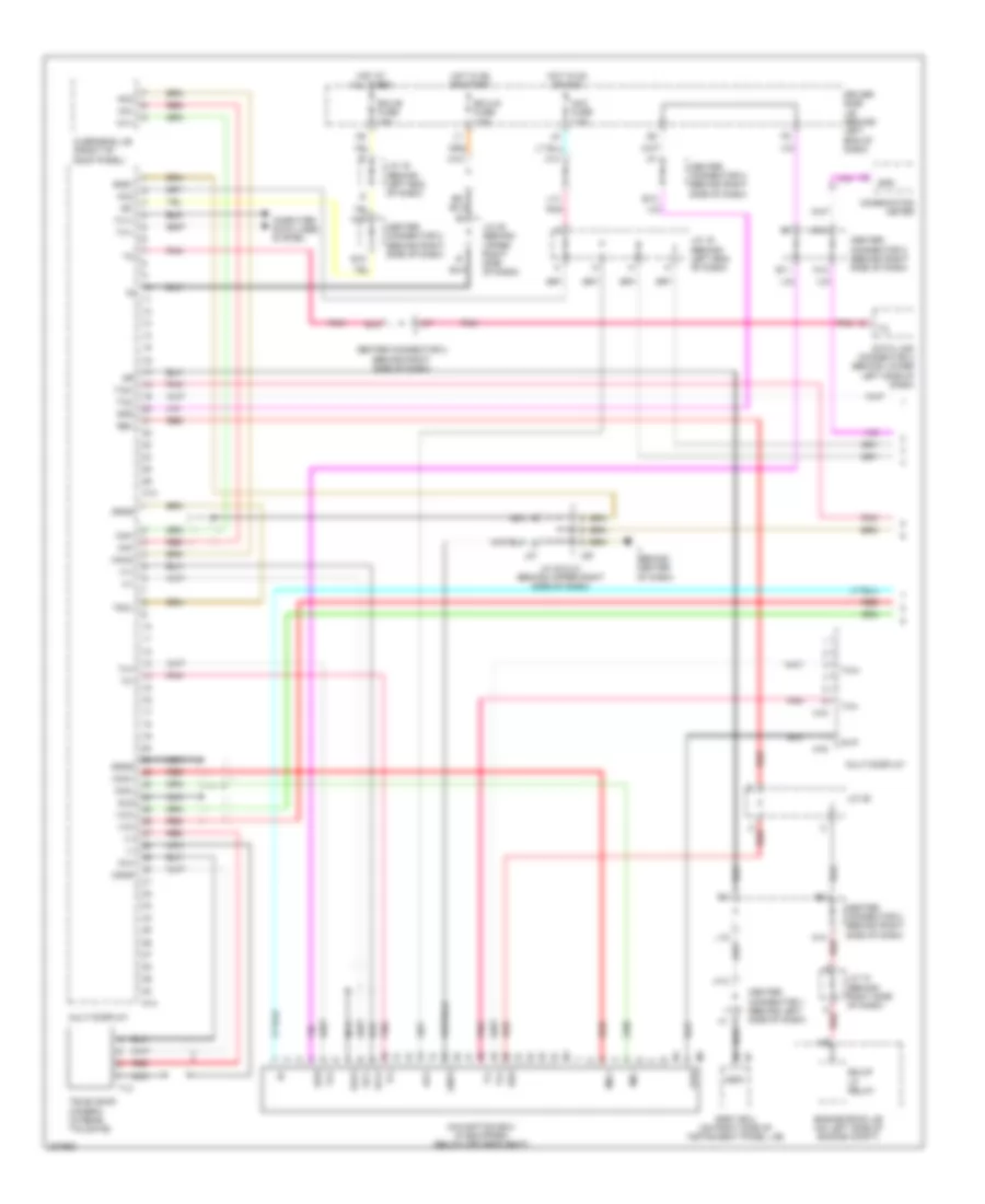 Radio Wiring Diagram with Separate Amplifier 1 of 2 for Toyota Prius 2006