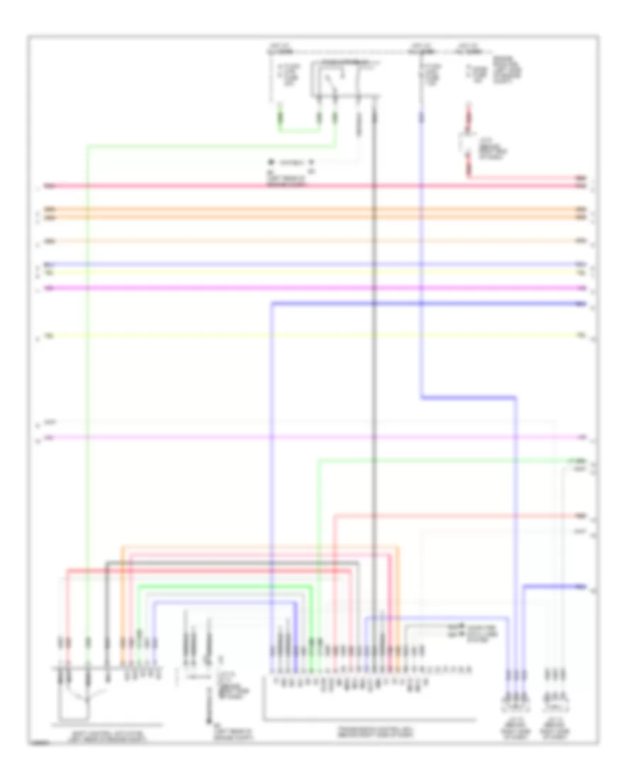 Transmission Wiring Diagram (3 of 5) for Toyota Prius 2006