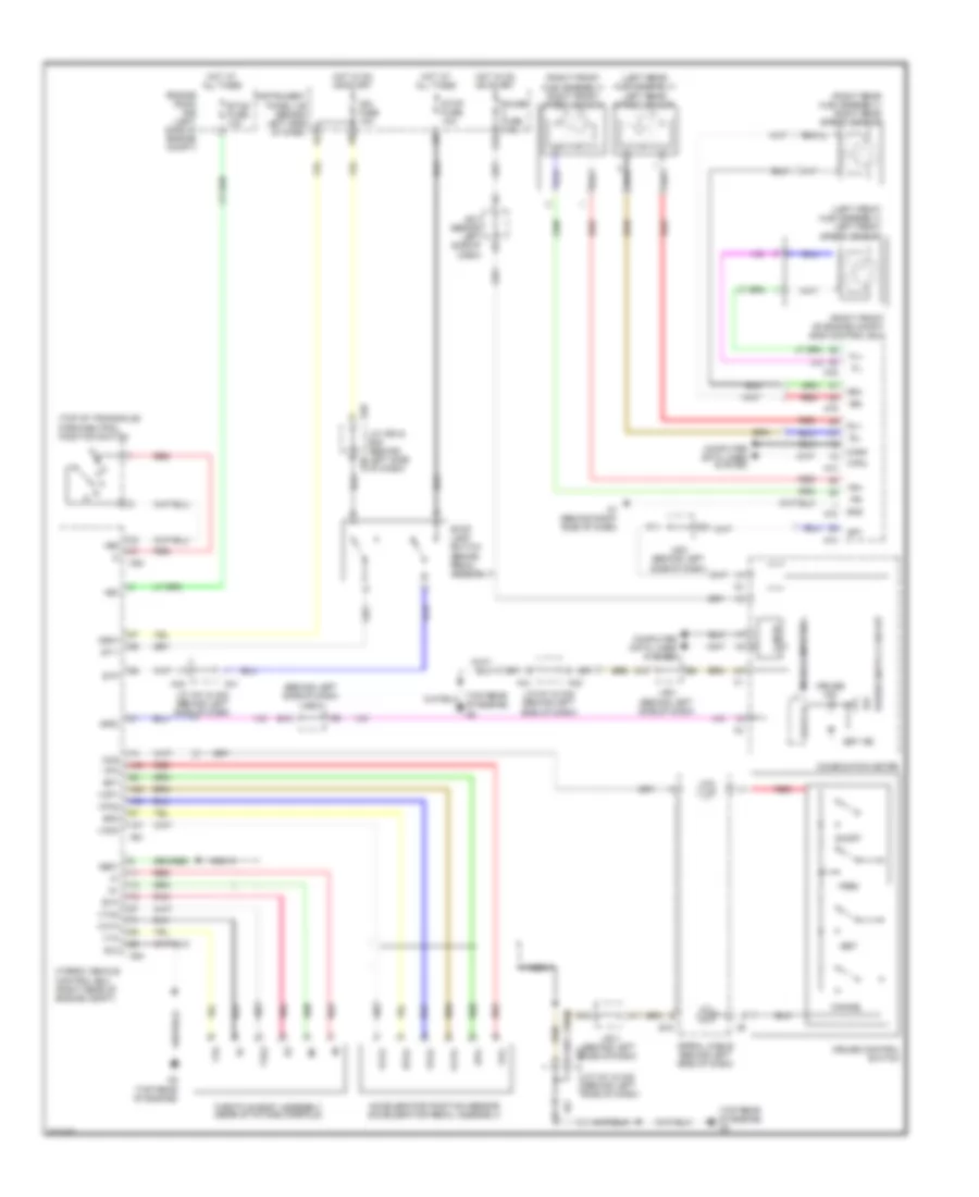 Cruise Control Wiring Diagram Hybrid for Toyota Camry LE 2010