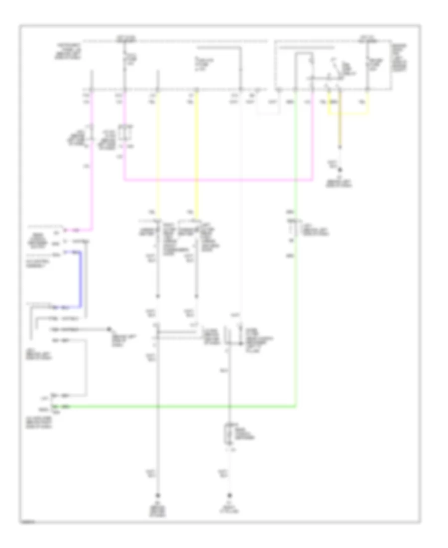 Defoggers Wiring Diagram Hybrid for Toyota Camry LE 2010