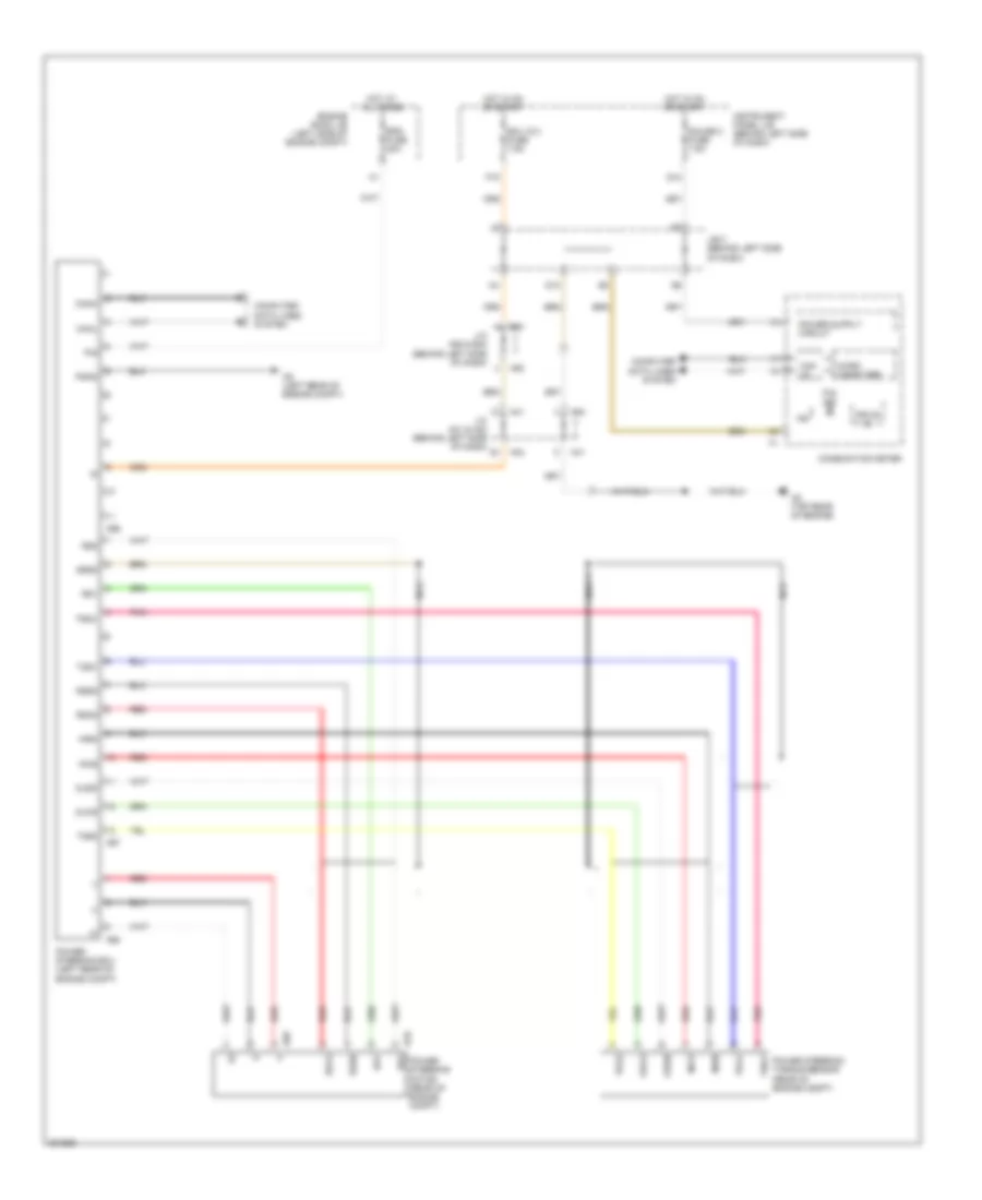 Electronic Power Steering Wiring Diagram for Toyota Camry LE 2010