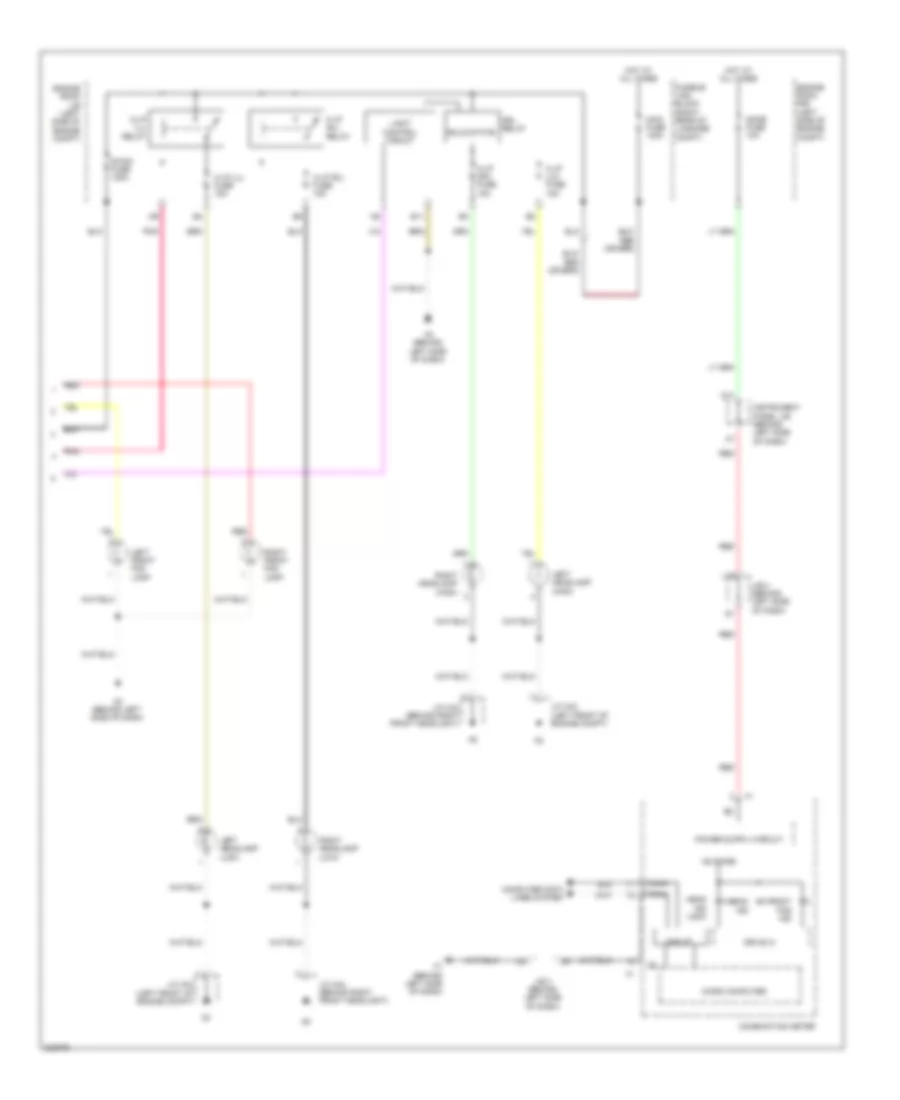 Headlights Wiring Diagram, Hybrid (2 of 2) for Toyota Camry LE 2010