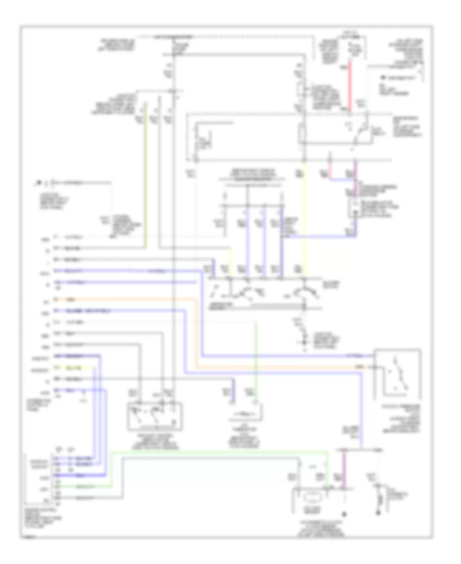 Manual AC Wiring Diagram for Toyota Tundra Limited 2003
