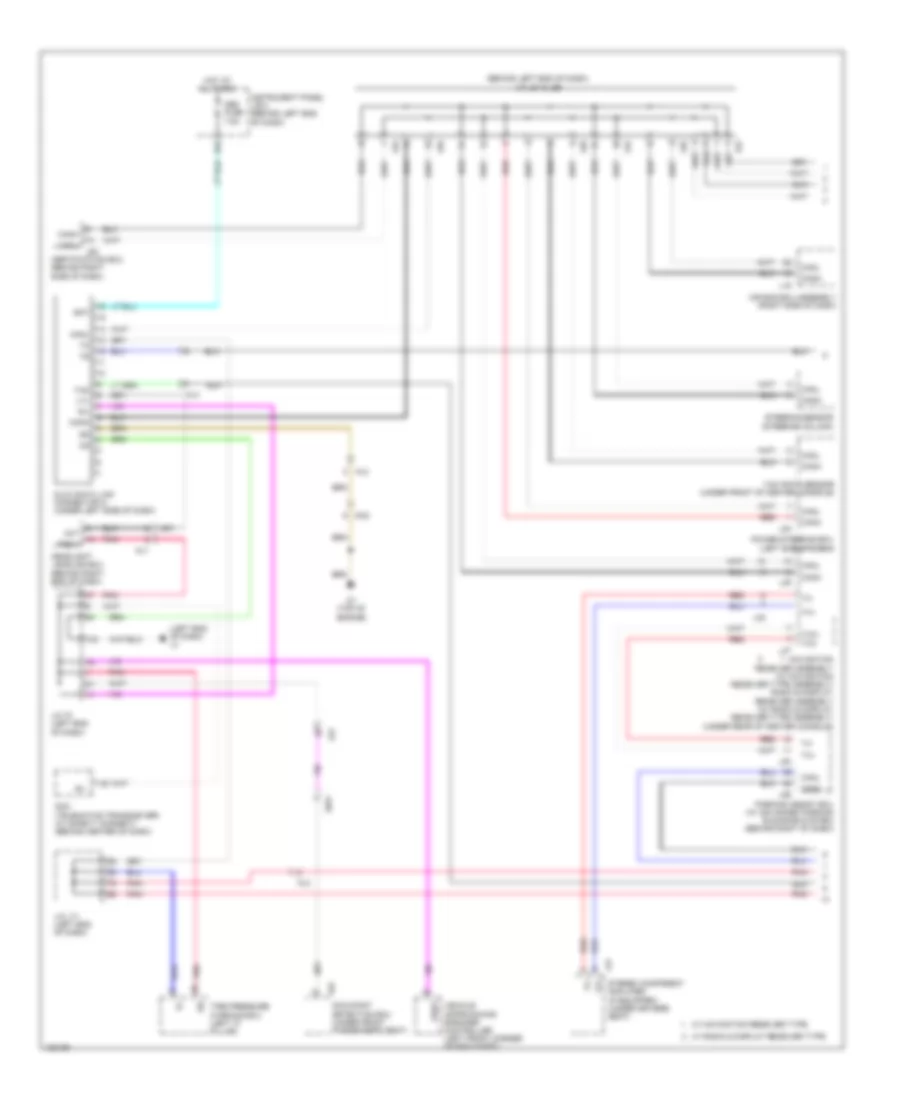 Computer Data Lines Wiring Diagram 1 of 2 for Toyota Prius V 2014