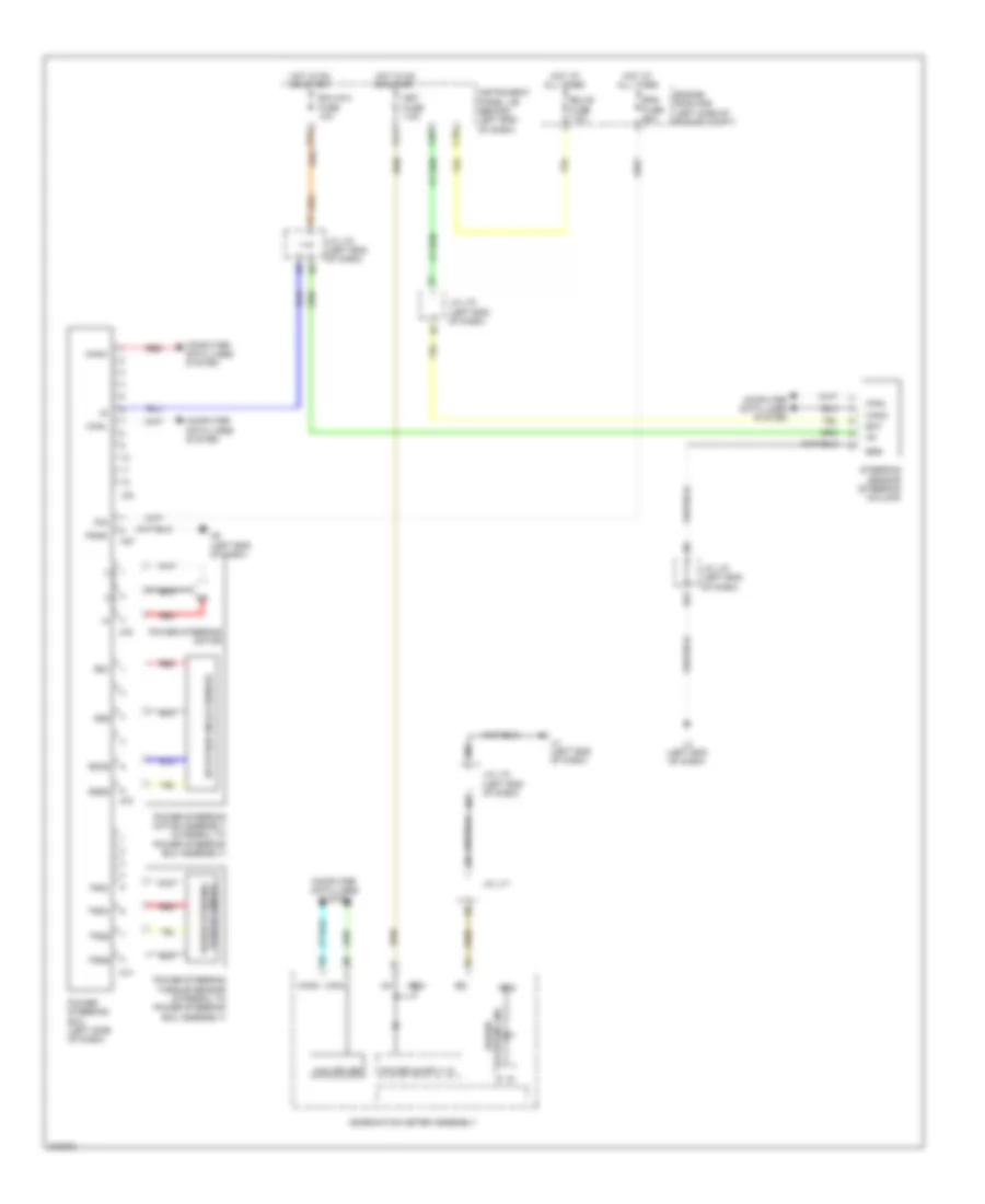 Electronic Power Steering Wiring Diagram for Toyota Prius V 2014