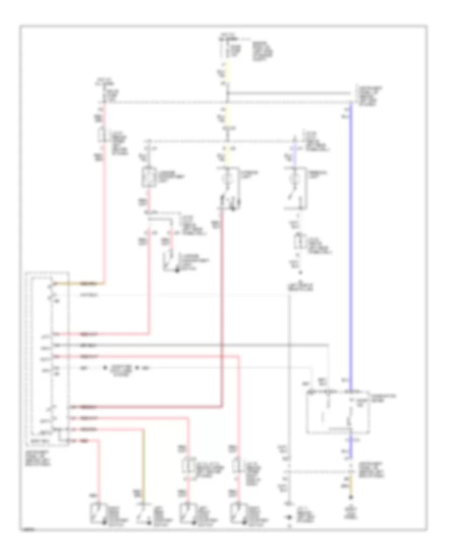 Courtesy Lamps Wiring Diagram for Toyota Prius 2002