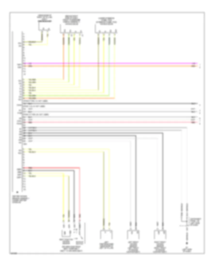 Supplemental Restraints Wiring Diagram, without Side Airbag (1 of 2) for Toyota RAV4 2006