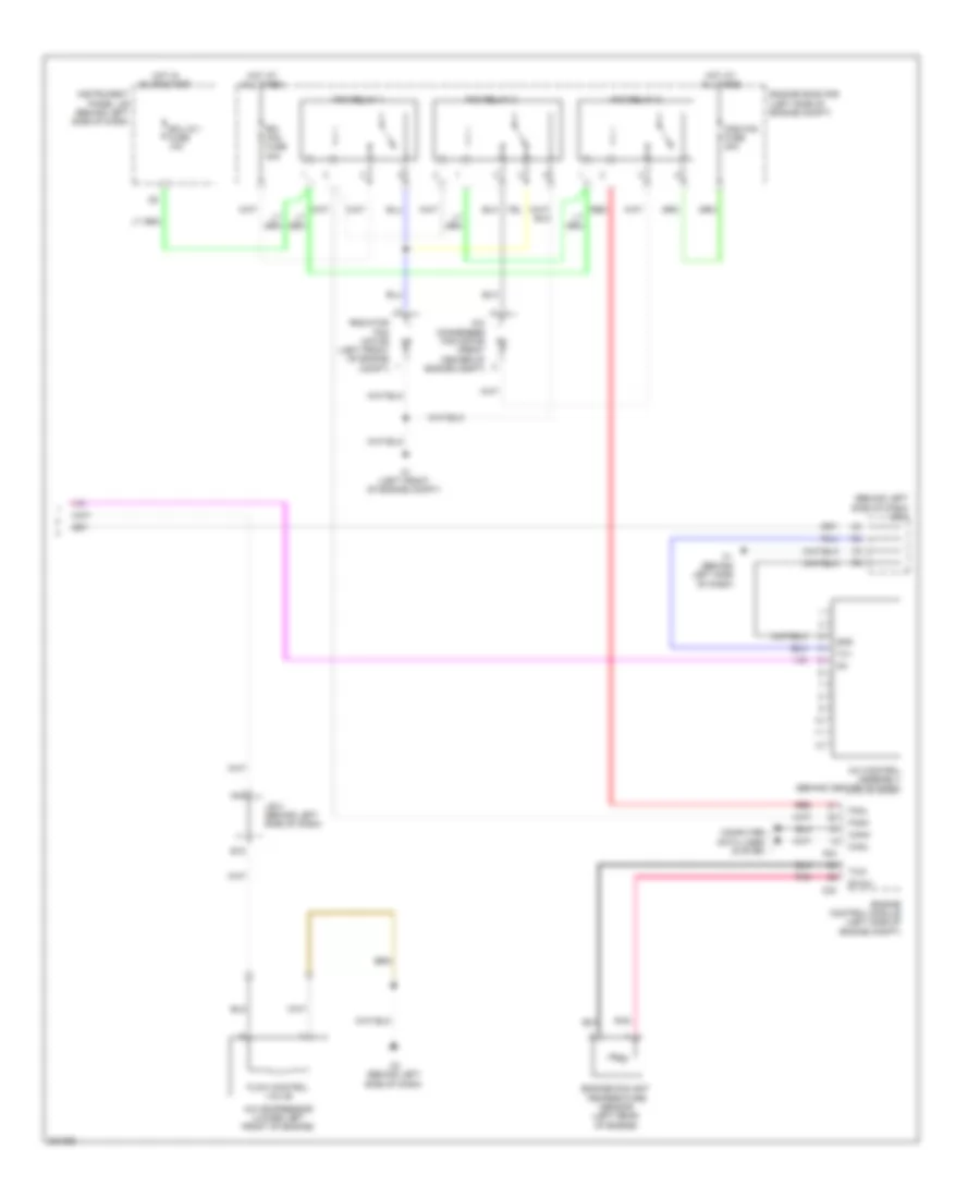 2 5L Manual A C Wiring Diagram Except Hybrid 2 of 2 for Toyota Camry SE 2010