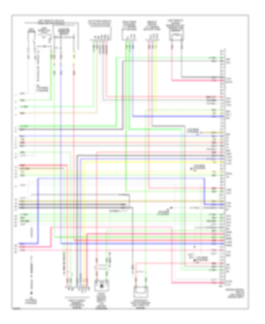 2 5L Engine Performance Wiring Diagram 5 of 5 for Toyota Camry SE 2010