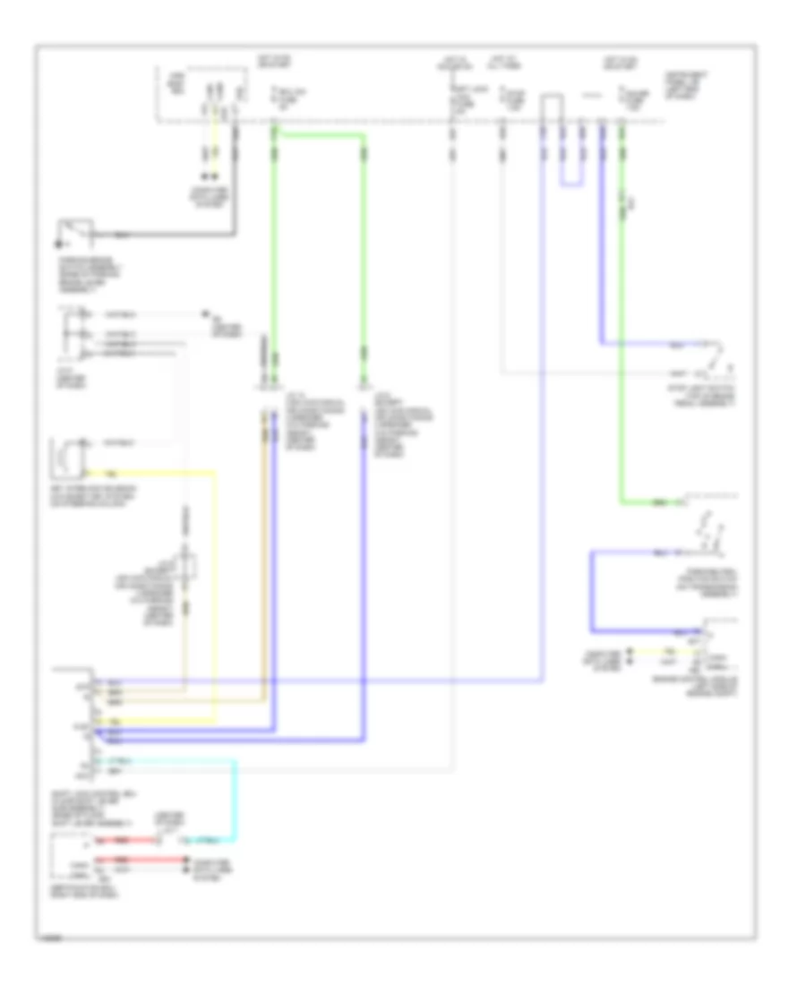 Shift Interlock Wiring Diagram Except EV for Toyota RAV4 EV 2014