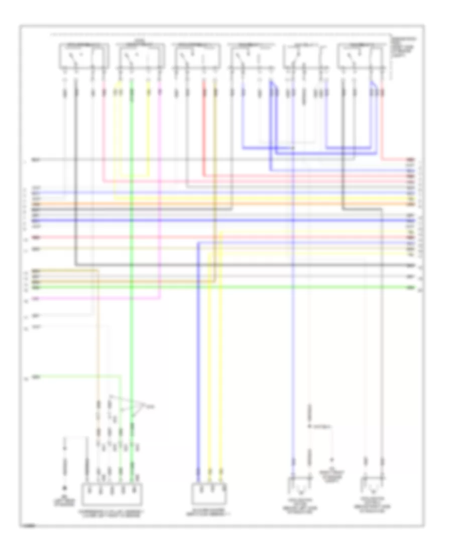 Manual AC Wiring Diagram (2 of 4) for Toyota RAV4 EV 2014