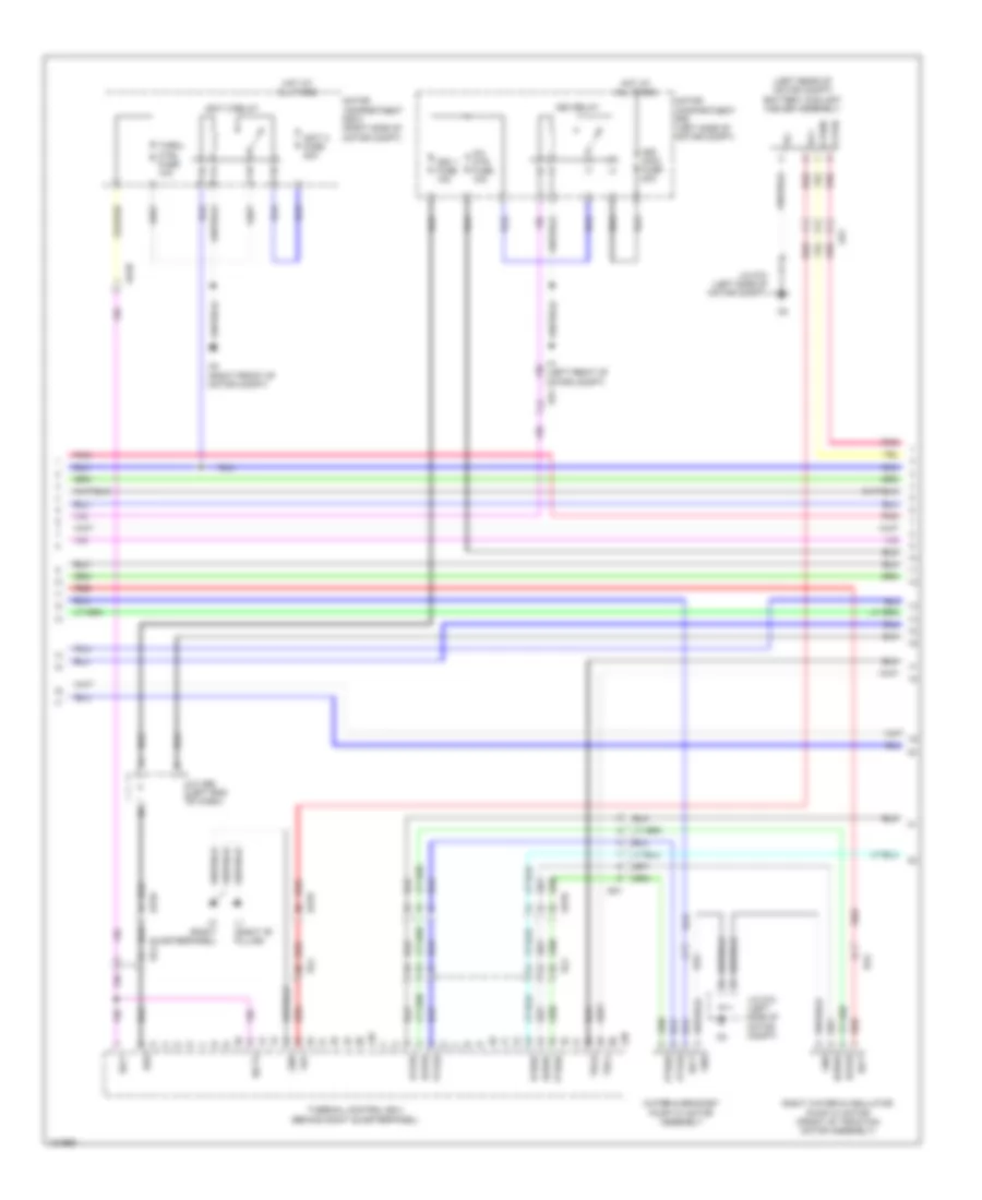 EV, Engine Performance Wiring Diagram (4 of 9) for Toyota RAV4 EV 2014