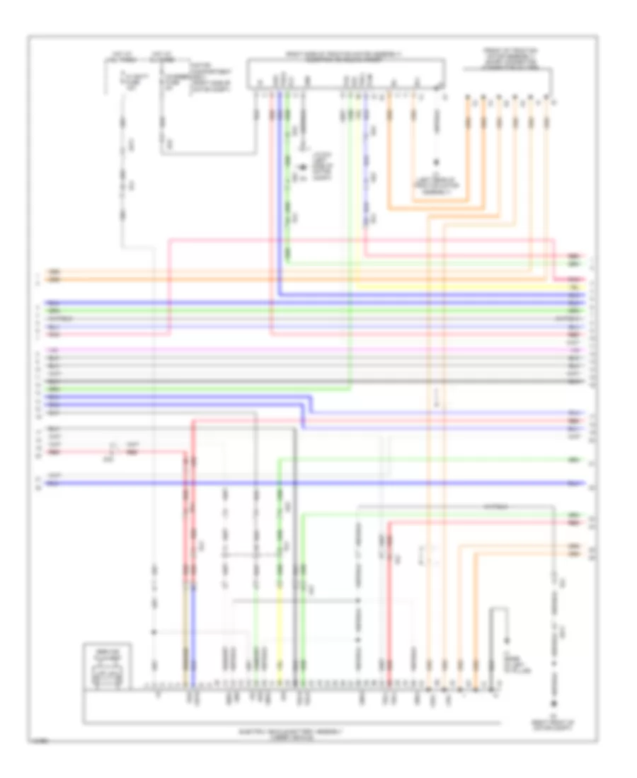 EV, Engine Performance Wiring Diagram (6 of 9) for Toyota RAV4 EV 2014