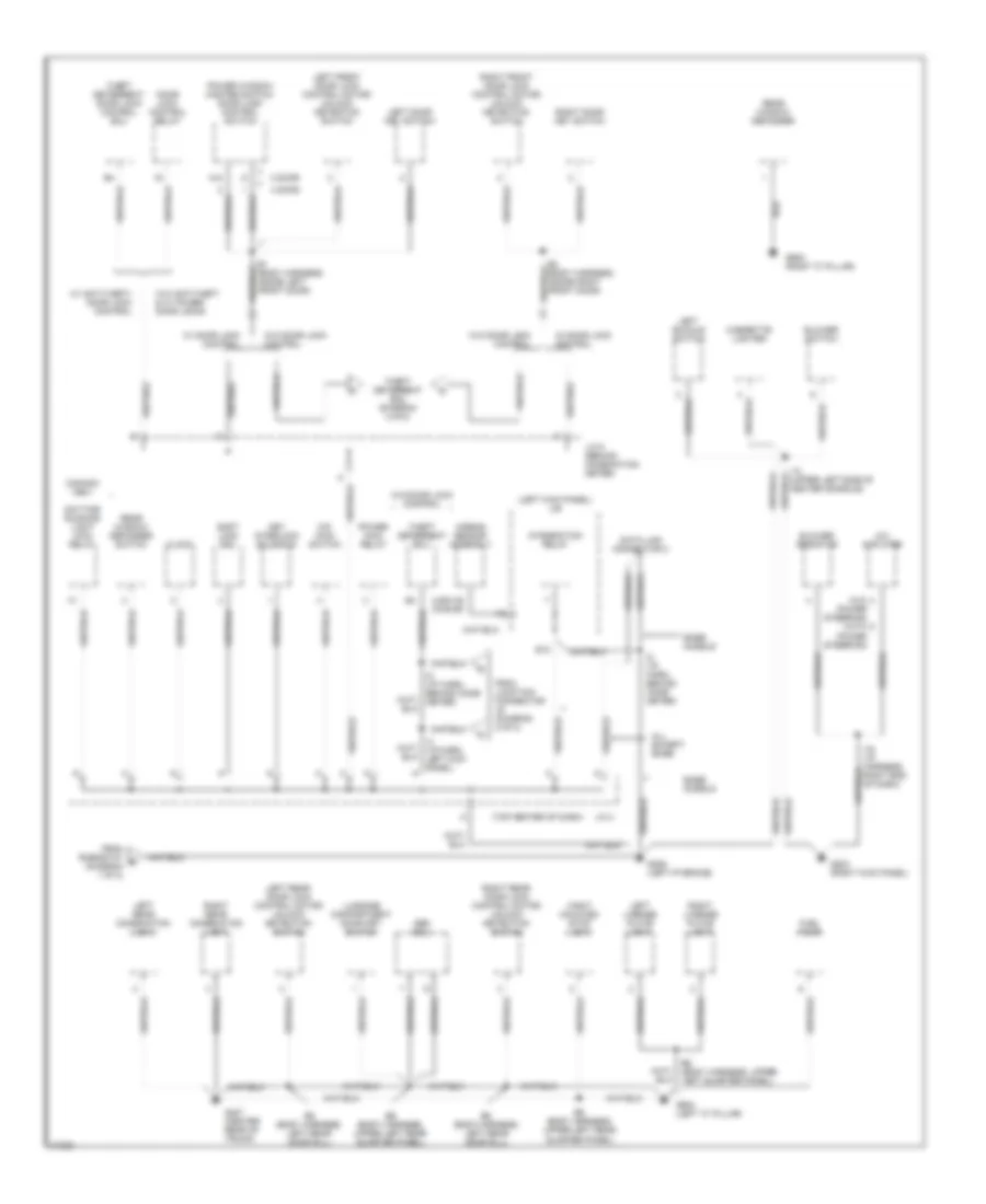 Ground Distribution Wiring Diagram 2 of 2 for Toyota Tercel 1996