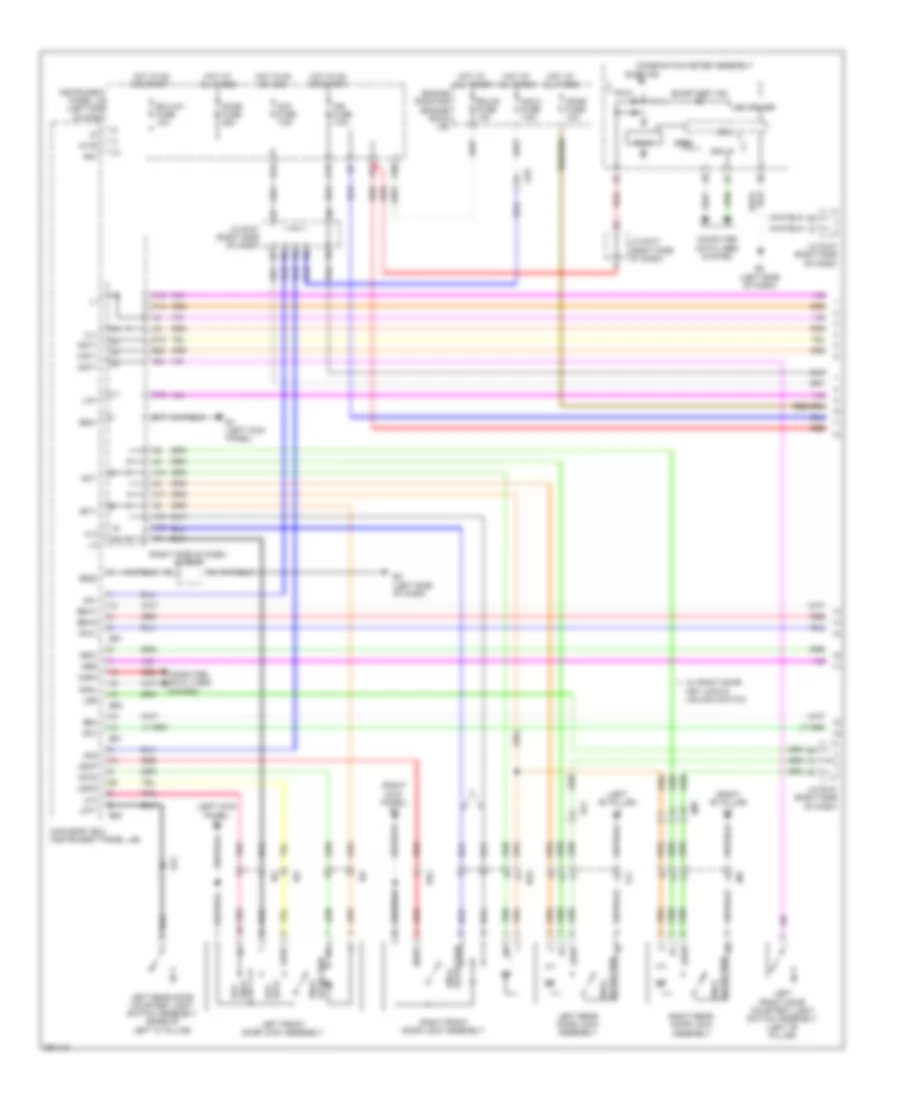 Power Door Locks Wiring Diagram NUMMI Made with Smart Key System 1 of 3 for Toyota Corolla 2012