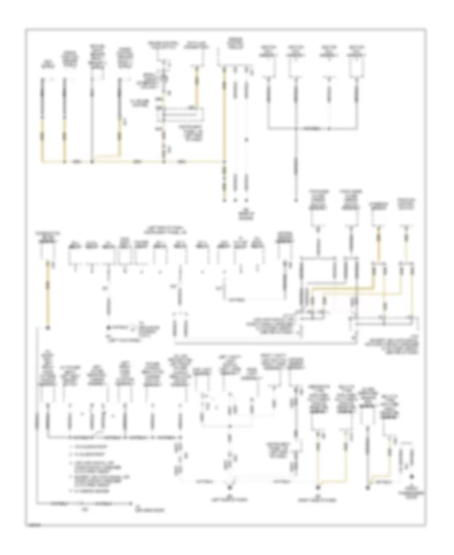 Ground Distribution Wiring Diagram, Except EV (2 of 4) for Toyota RAV4 LE 2014