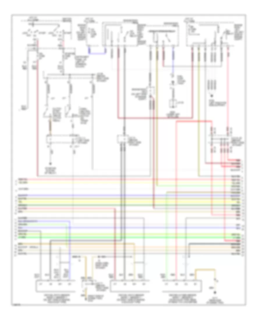 3.0L, Engine Performance Wiring Diagrams, California (2 of 4) for Toyota Camry Solara SE 2000