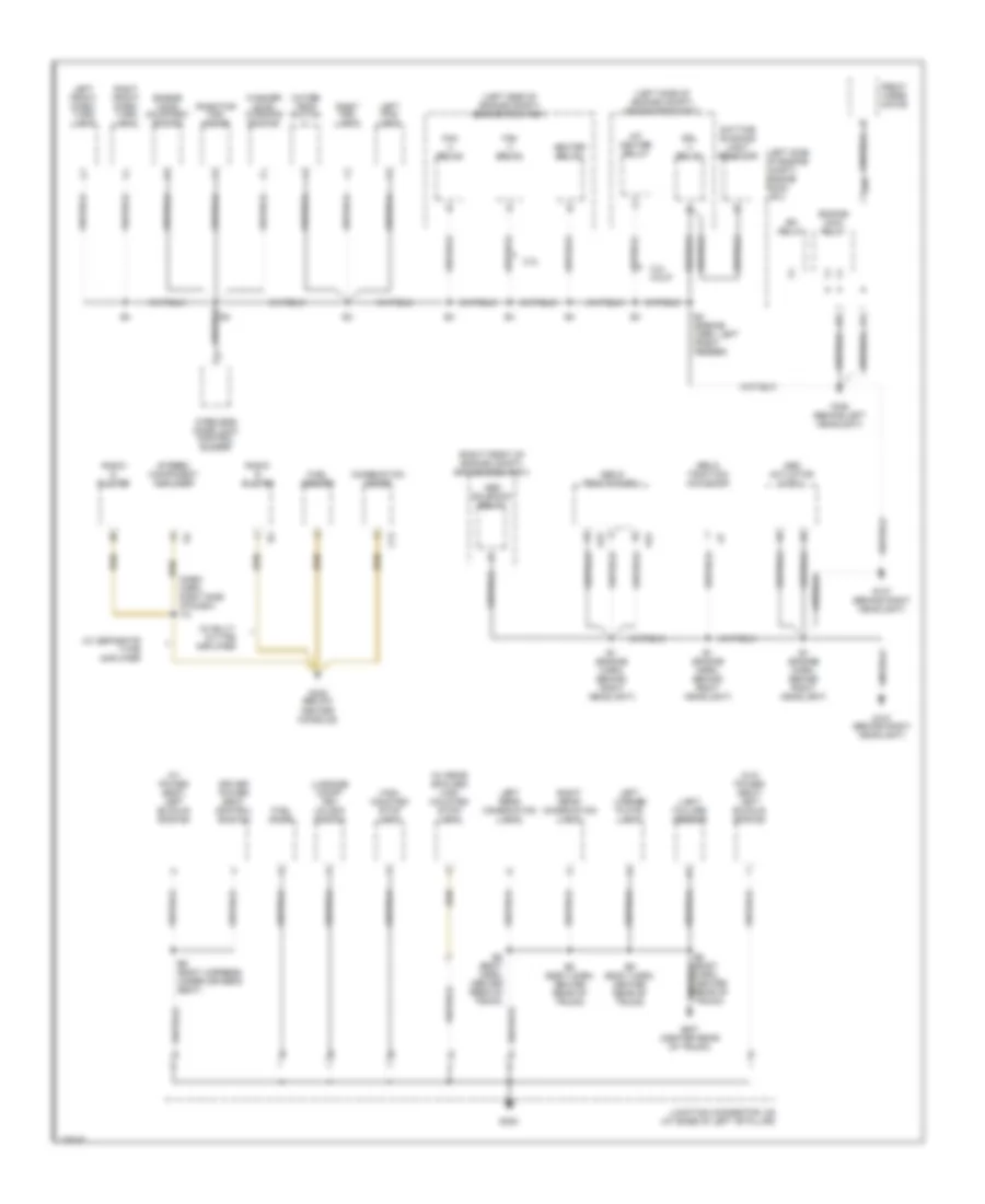 Ground Distribution Wiring Diagram 1 of 3 for Toyota Camry Solara SE 2000