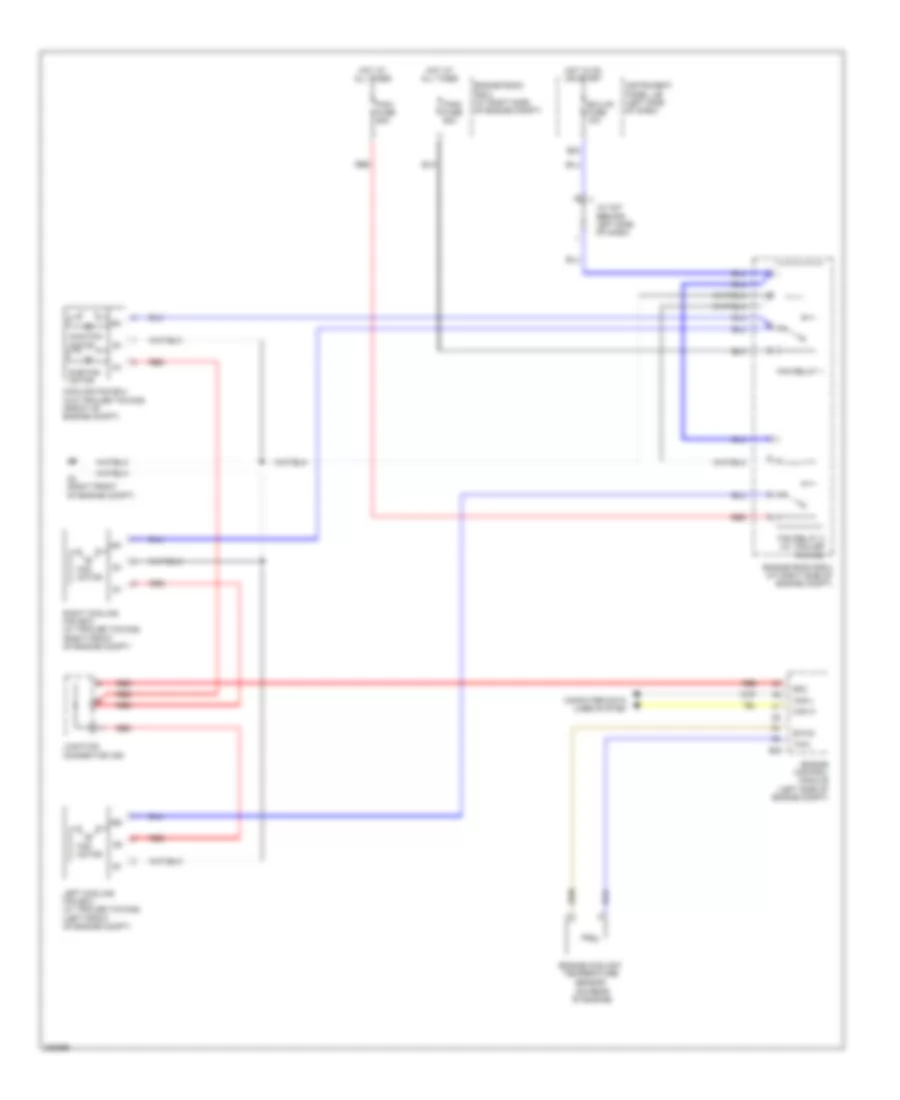 3.5L, Cooling Fan Wiring Diagram for Toyota RAV4 Limited 2006