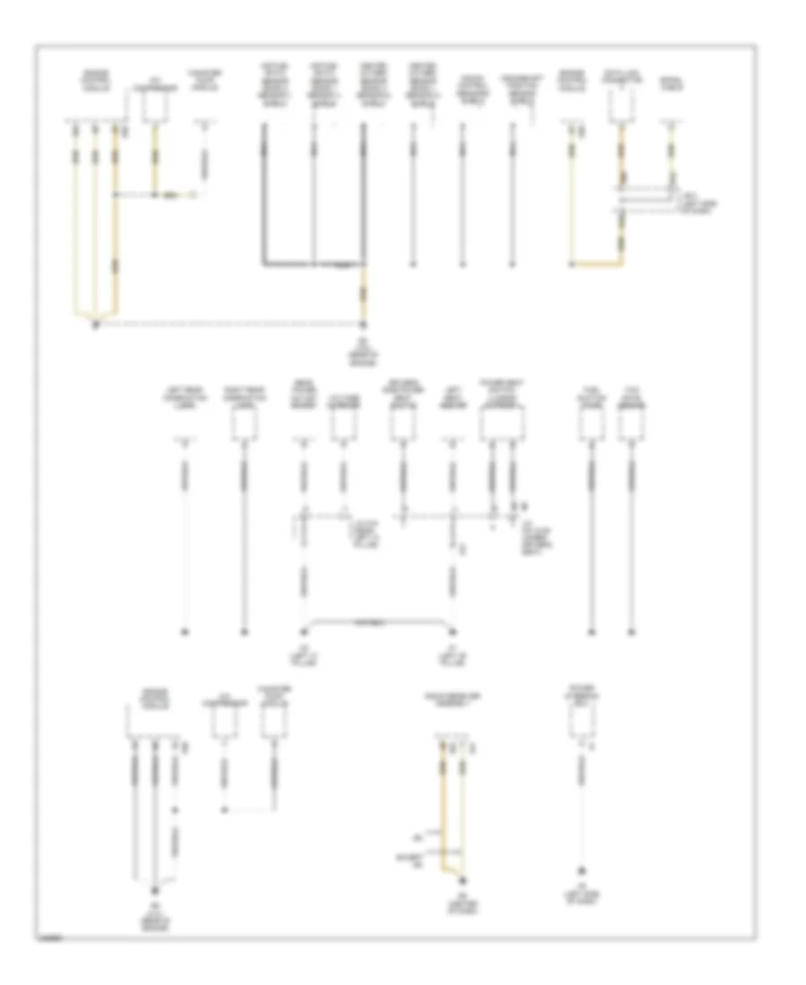 Ground Distribution Wiring Diagram 3 of 3 for Toyota RAV4 Limited 2006
