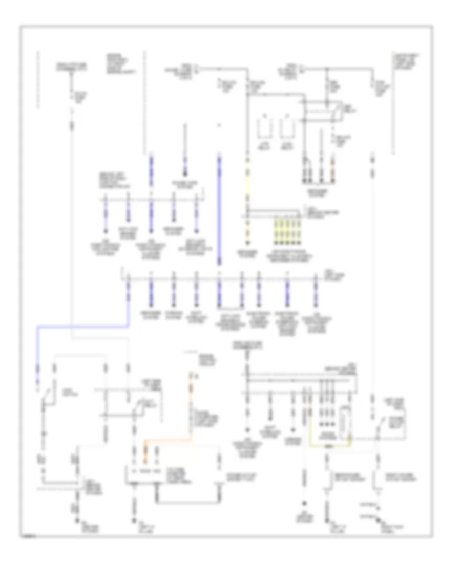 Power Distribution Wiring Diagram (3 of 3) for Toyota RAV4 Limited 2006