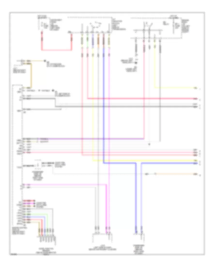 2 4L A T Wiring Diagram Except Hybrid 1 of 4 for Toyota Highlander Limited 2007