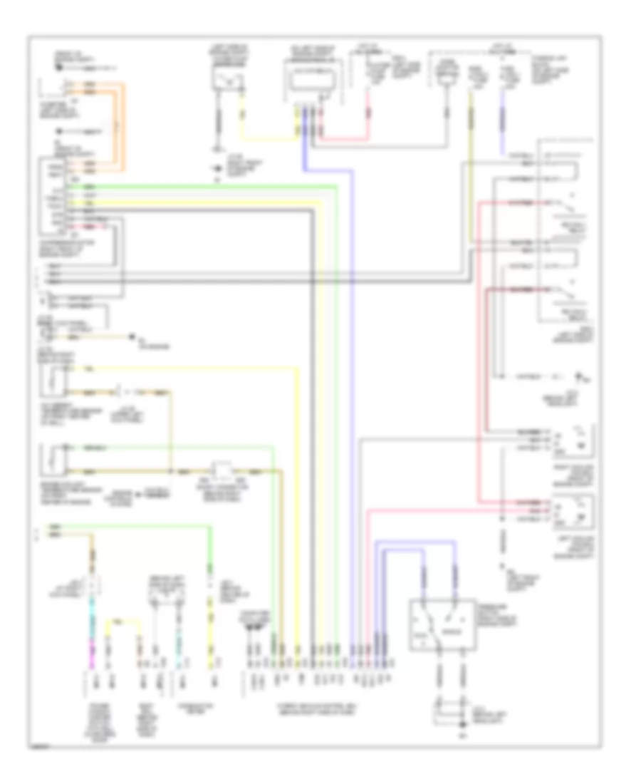 Automatic A C Wiring Diagram Hybrid 2 of 2 for Toyota Highlander Limited 2007