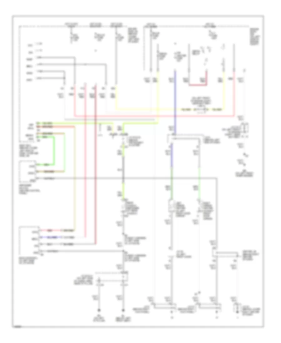 Defoggers Wiring Diagram for Toyota 4Runner Limited 2004