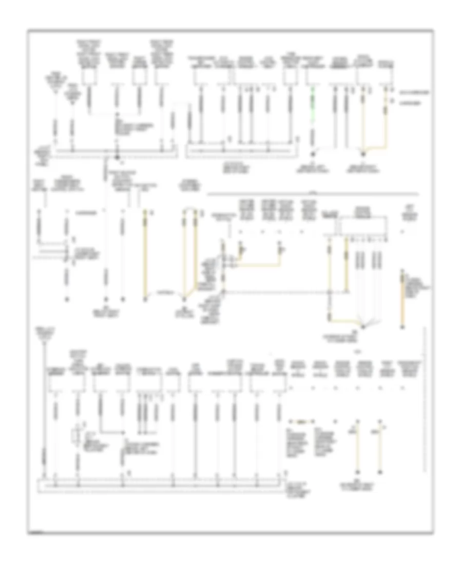 Ground Distribution Wiring Diagram (3 of 3) for Toyota 4Runner Limited 2004
