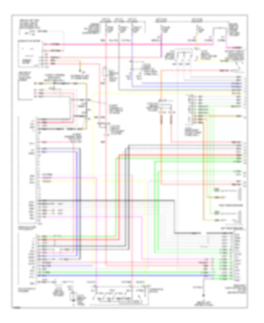 10 Speaker System Wiring Diagram with Navigation 1 of 3 for Toyota 4Runner Limited 2004