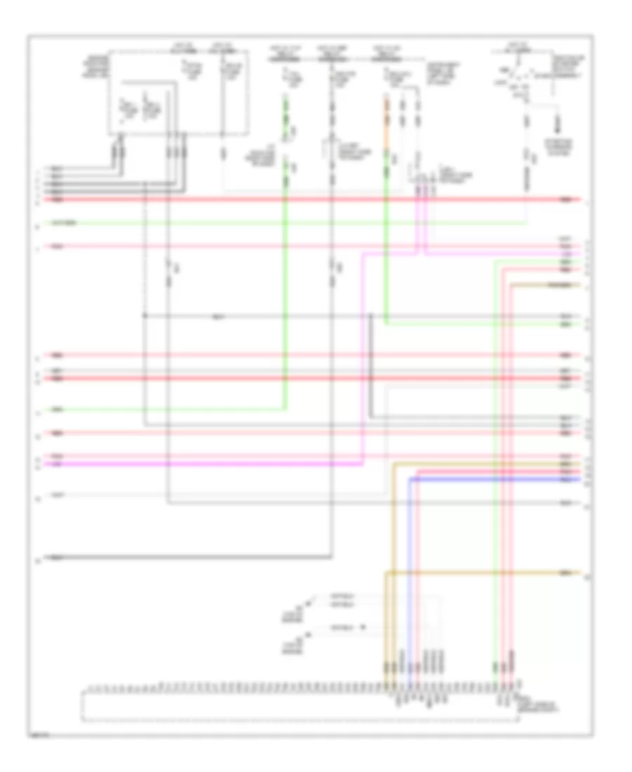 1.8L, Engine Performance Wiring Diagram, TMC Made (2 of 4) for Toyota Corolla LE 2012
