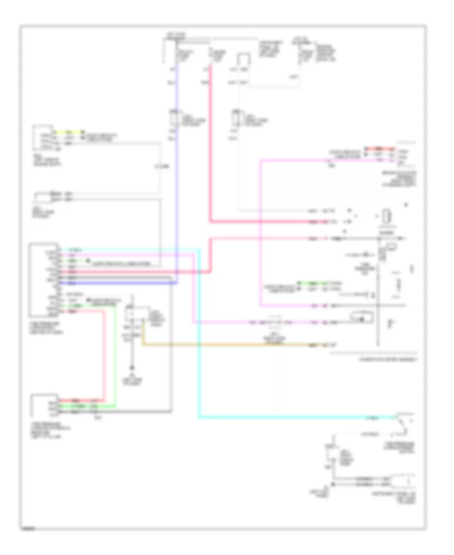Tire Pressure Monitoring Wiring Diagram TMC Made for Toyota Corolla LE 2012
