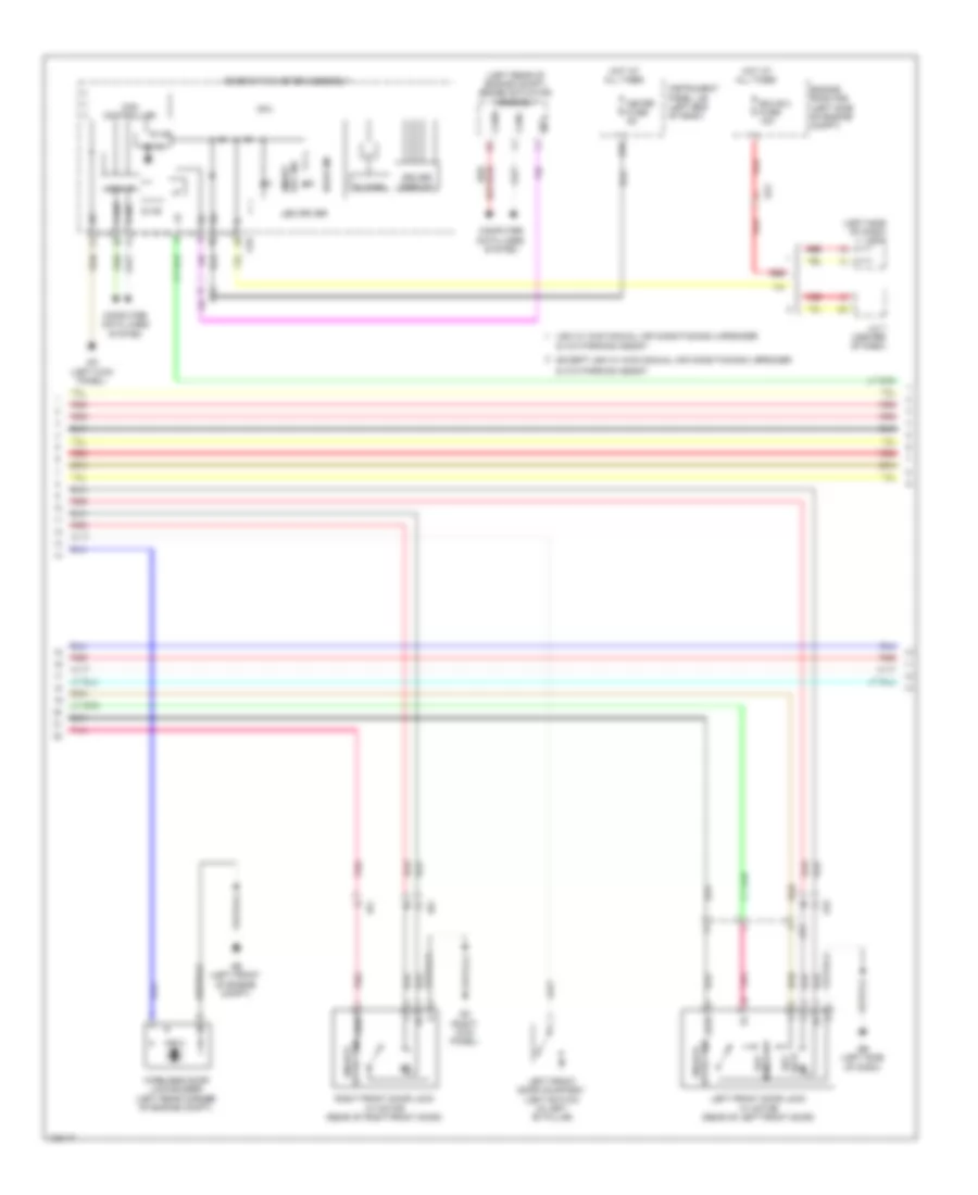 Forced Entry Wiring Diagram Except EV with Smart Key System 2 of 5 for Toyota RAV4 Limited 2014