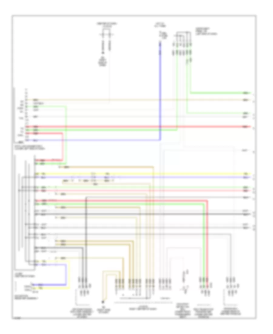 Computer Data Lines Wiring Diagram EV 1 of 4 for Toyota RAV4 Limited 2014