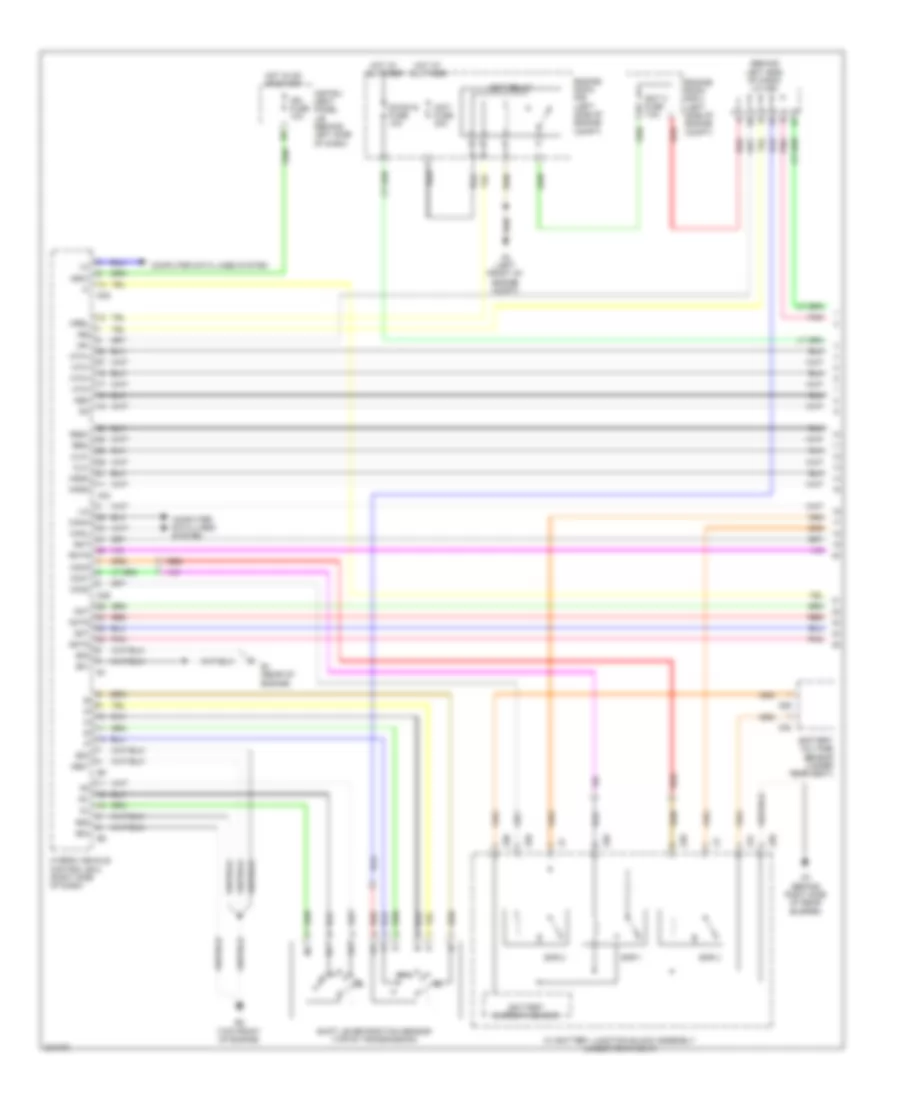 3.3L, Transmission Wiring Diagram (1 of 3) for Toyota Highlander Limited 2010