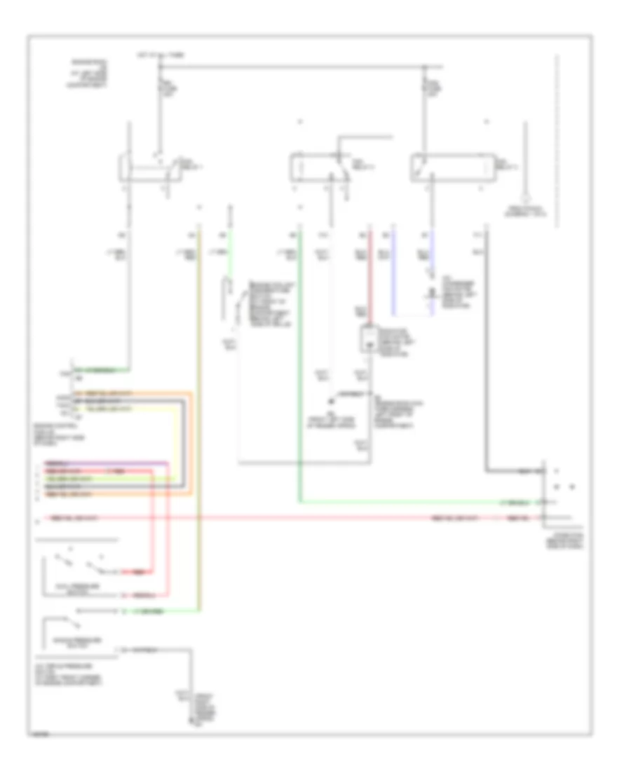Manual A C Wiring Diagram 2 of 2 for Toyota RAV4 EV 2002