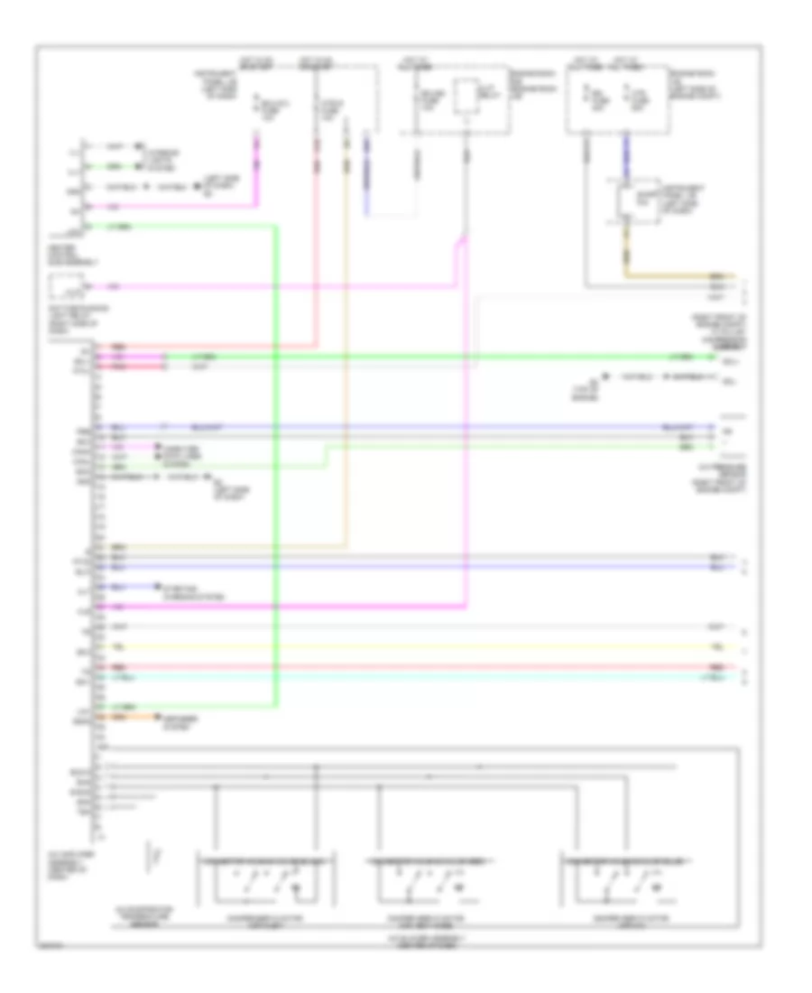 1 8L Automatic A C Wiring Diagram NUMMI Made 1 of 2 for Toyota Corolla 2010