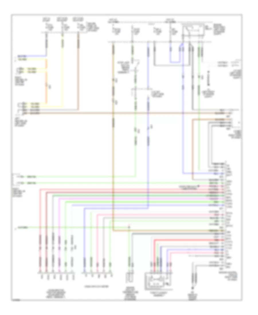 A T Wiring Diagram 2 of 2 for Toyota FJ Cruiser 2012