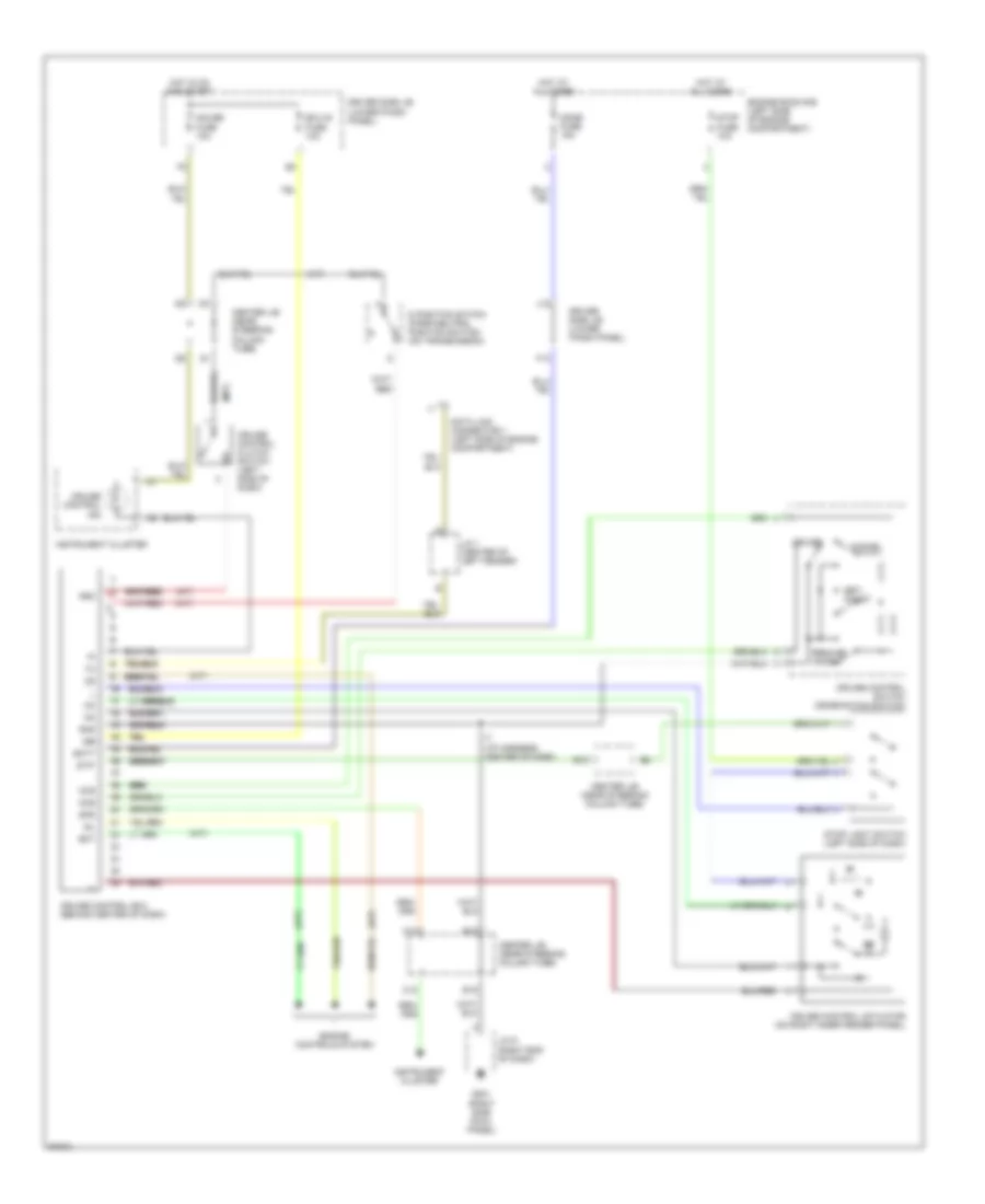 Cruise Control Wiring Diagram for Toyota 4Runner 1997