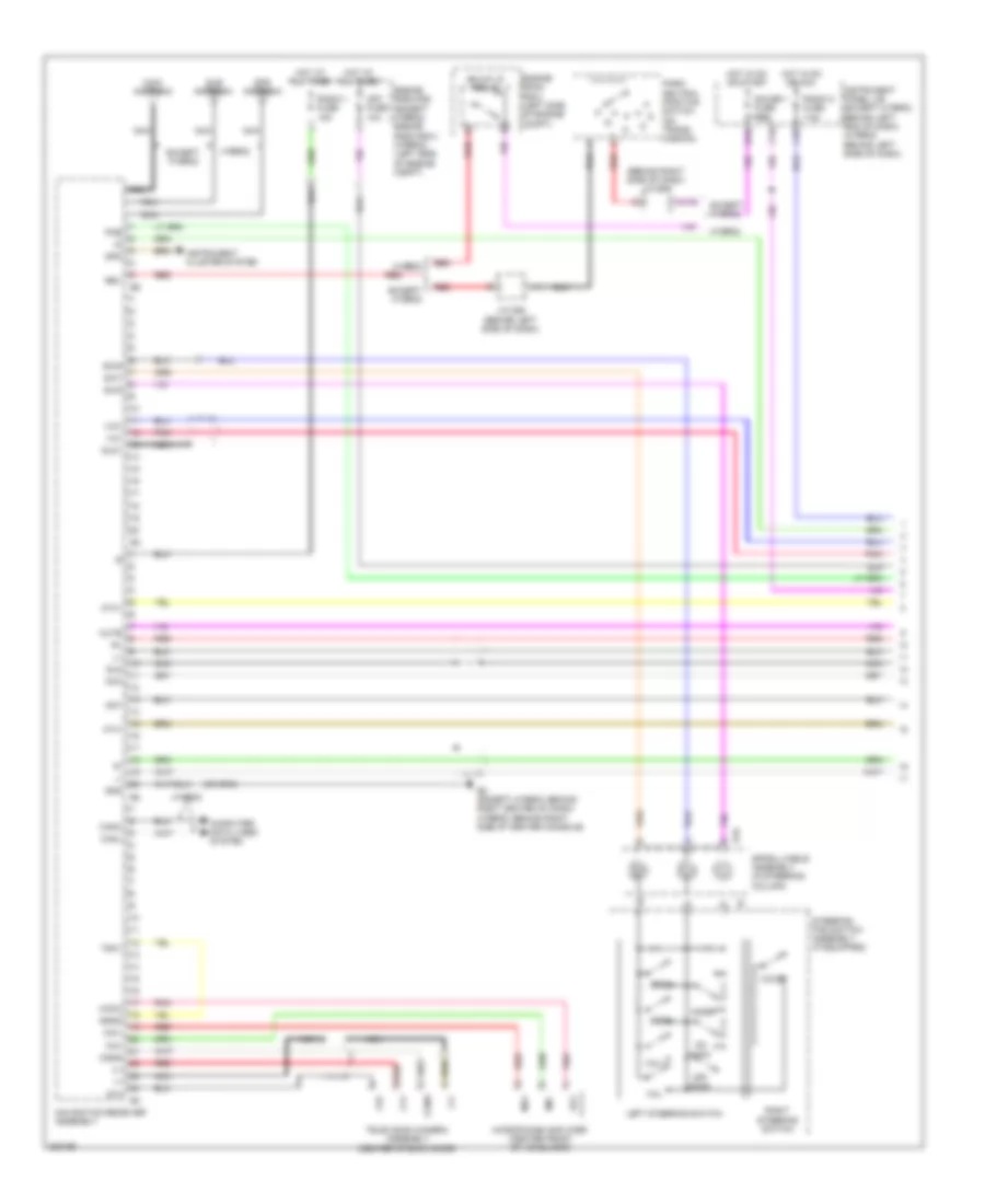 Radio Wiring Diagram with JBL with Navigation 1 of 3 for Toyota Highlander Hybrid Limited 2008