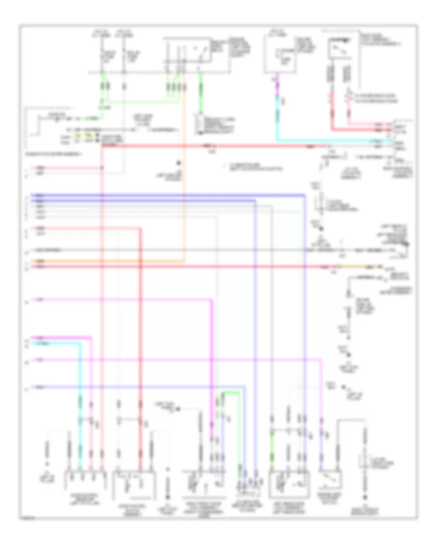 Forced Entry Wiring Diagram (2 of 2) for Toyota Sequoia Limited 2014