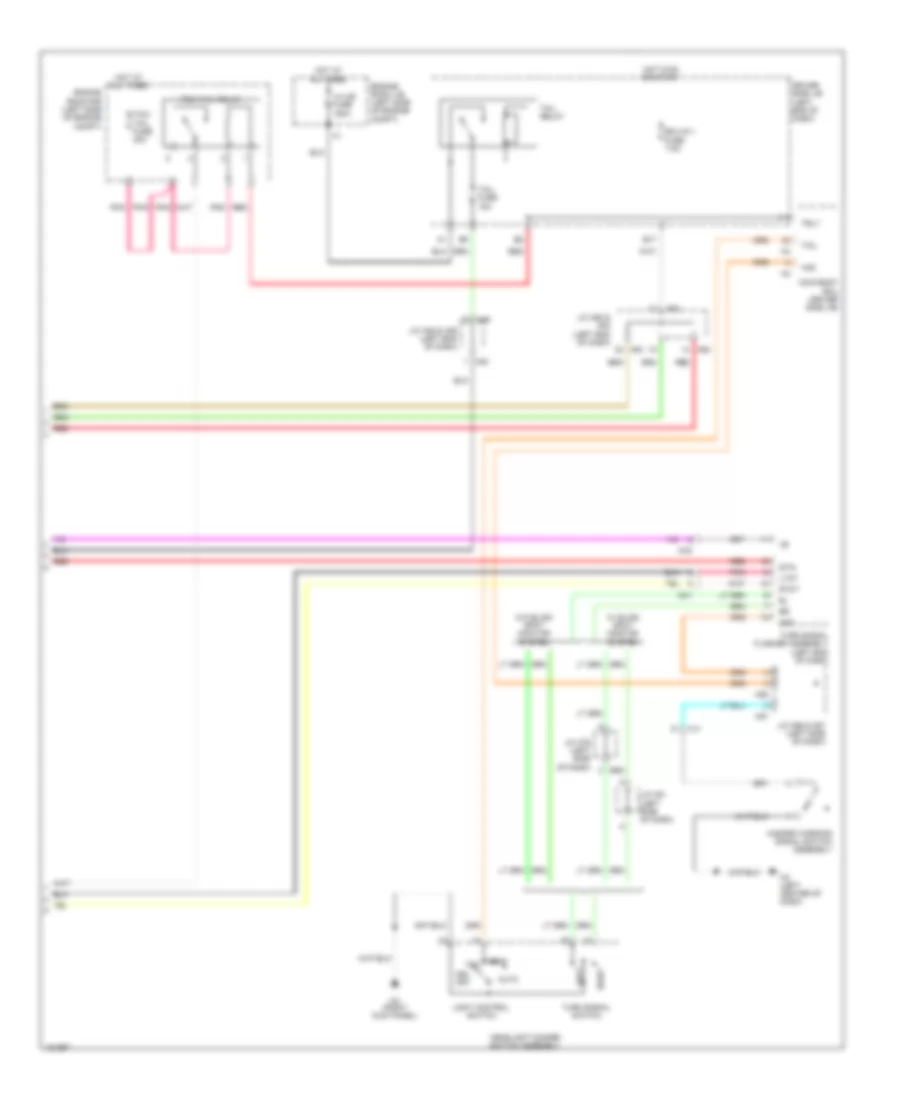 Trailer Tow Wiring Diagram 2 of 2 for Toyota Sequoia Limited 2014