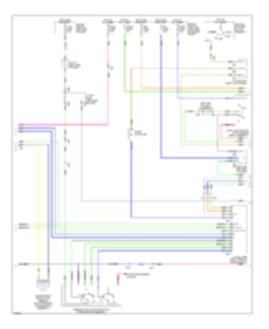 A T Wiring Diagram 2 of 3 for Toyota Sequoia Limited 2014