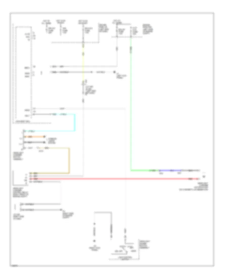 схема шайбы фары для Toyota Sequoia Limited 2014